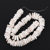 Rainbow Turquoise Howlite Heishi Loose Beads for DIY Jewelry Making