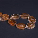 Brown Raw Agates Drusy Geode Slab Slice Loose Beads