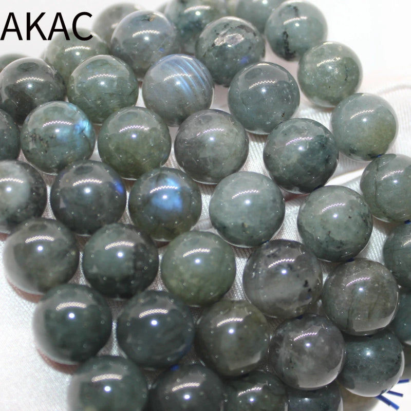 Natural Labradorite Bracelet 12-14mm for Men Women