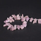 27PCS Amethyst Quartz Drusy Geode Slice Nugget Beads