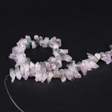 58PCS Natural Amethysts Quartz Drusy Geode Point Nugget Beads