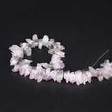 58PCS Natural Amethysts Quartz Drusy Geode Point Nugget Beads