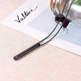 Cremation Urns Jewelry Men Women Pendant Keepsake Stainless Steel Necklace