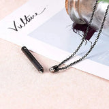 Cremation Urns Jewelry Men Women Pendant Keepsake Stainless Steel Necklace