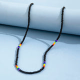 Rainbow Beads Choker LGBT Necklace for Women