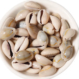 110pcs Sea Shell Cowrie Charm Beads Beach Jewelry