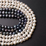50pcs Natural Freshwater Pearl Beads DIY Women Necklace Bracelet Jewelry