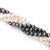 50pcs Natural Freshwater Pearl Beads DIY Women Necklace Bracelet Jewelry