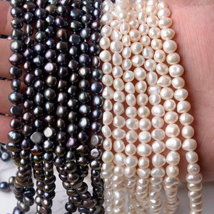 50pcs Natural Freshwater Pearl Beads DIY Women Necklace Bracelet Jewelry