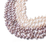 60pcs Natural Freshwater Pearl Beads for DIY Jewelry Making
