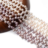 60pcs Natural Freshwater Pearl Beads for DIY Jewelry Making