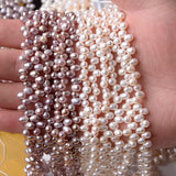 60pcs Natural Freshwater Pearl Beads for DIY Jewelry Making