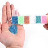 6500pcs 2mm Czech Glass Seed Beads Charm Crystal Spacer DIY Jewelry Making