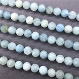 Aquamarine Beads 6-10mm Faceted Natural Stone DIY