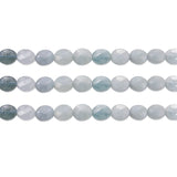Aquamarine Beads Strand Natural Semiprecious Stone For Jewelry Making DIY