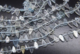 Aquamarine Drop Pear DIY Jewelry Making Beads Gemstone