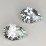 Aquamarine Pear 9x7mm