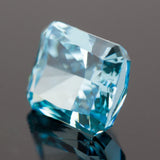 Aquamarine Crushed Ice CZ High Carbon Diamond Lab Zircon 5A+ 4K Cut