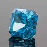 Aquamarine Square Cubic Zirconia for Jewelry Making
