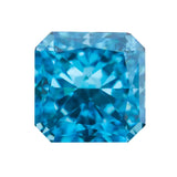 Aquamarine Square Cubic Zirconia for Jewelry Making