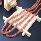 Aquamarine/Crystal/Sunstone 4mm Faceted Beads for DIY Jewelry Making