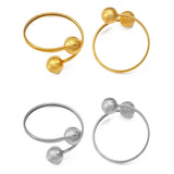 Arab Dubai Ball Bracelet Women Girls Silver/Gold Plated