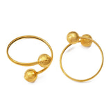 Arab Dubai Ball Bracelet Women Girls Silver/Gold Plated