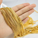 Arab Long Chains 18k Copper Plated Waterproof Pendant Chains