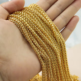 Arab Long Chains 18k Copper Plated Waterproof Pendant Chains