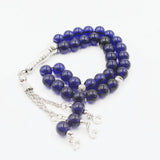 Arab Printed Glass Masbahah Islamic Prayer Beads 33 Beads 10MM Strand Bracelets
