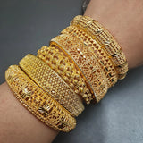 Arab Promoti Bangles For Women Girl Dubai Wedding Jewelry