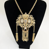 Arab Wedding Necklace Tassel Pendant Algerian Jewelry Metal Waist Adjuster