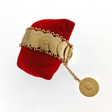 Arabian Dubai Wedding Jewelry Plated Coin Bracelet Set