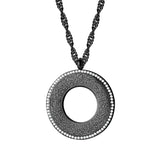 Arabian Point Diamond Necklace Stainless Steel for Women and Men