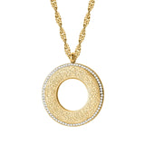 Arabian Point Diamond Necklace Stainless Steel for Women and Men