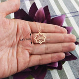Personalized Arabic Name Necklace Kufi Font Muslim Jewelry