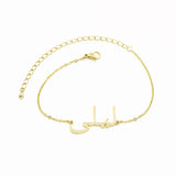 Arabic Name Bracelet Stainless Steel Personalized Name Charms Jewelry