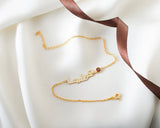 Arabic Name Bracelet With Birthstone-Stainless Steel