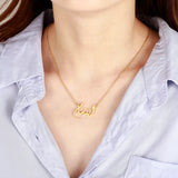Personalised Arabic Necklace Stainless Steel Charm Jewelry