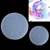 Arabic Numerals Silicone Jewelry Mold DIY Pendant Watch Clock Shape