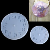 Arabic Numerals Silicone Jewelry Mold DIY Pendant Watch Clock Shape
