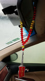 Aramaic Flag Lamassu Ashur Keychain Necklace Gift Decor