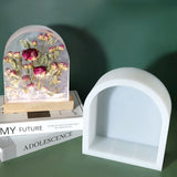 Flower Preservation Resin Mold Bookends DIY Wedding Night Light