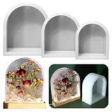 Flower Preservation Resin Mold Bookends DIY Wedding Night Light