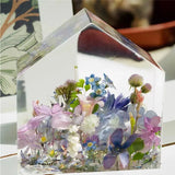 Arch House Bookend Mirror Silicone Mould DIY Resin Mold
