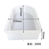 Arch-shaped House-shaped Bookend Mirror Silicone Mould DIY