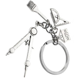 Architect Key Chain Christmas Gift Handbag Charm Backpack Keychain