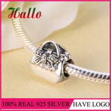 Sterling Silver Handbag Charm Beads for Bracelets Jewelry Making