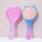 Ari Princess Comb Handle Silicone Mold Cat Style DIY Gift For Girl Women