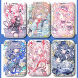 Arknights Keychain Man Card Sleeve Key Chain Women Key Holder Couples Keyring